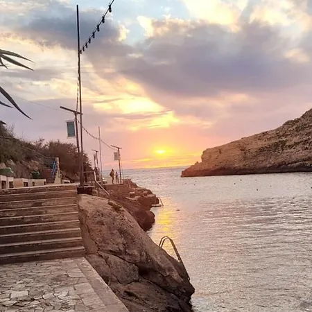 Gozo Xlendi Coastal Apartment With Stunning Sea View, Free Private Parking, Ac & Wifi Exterior photo