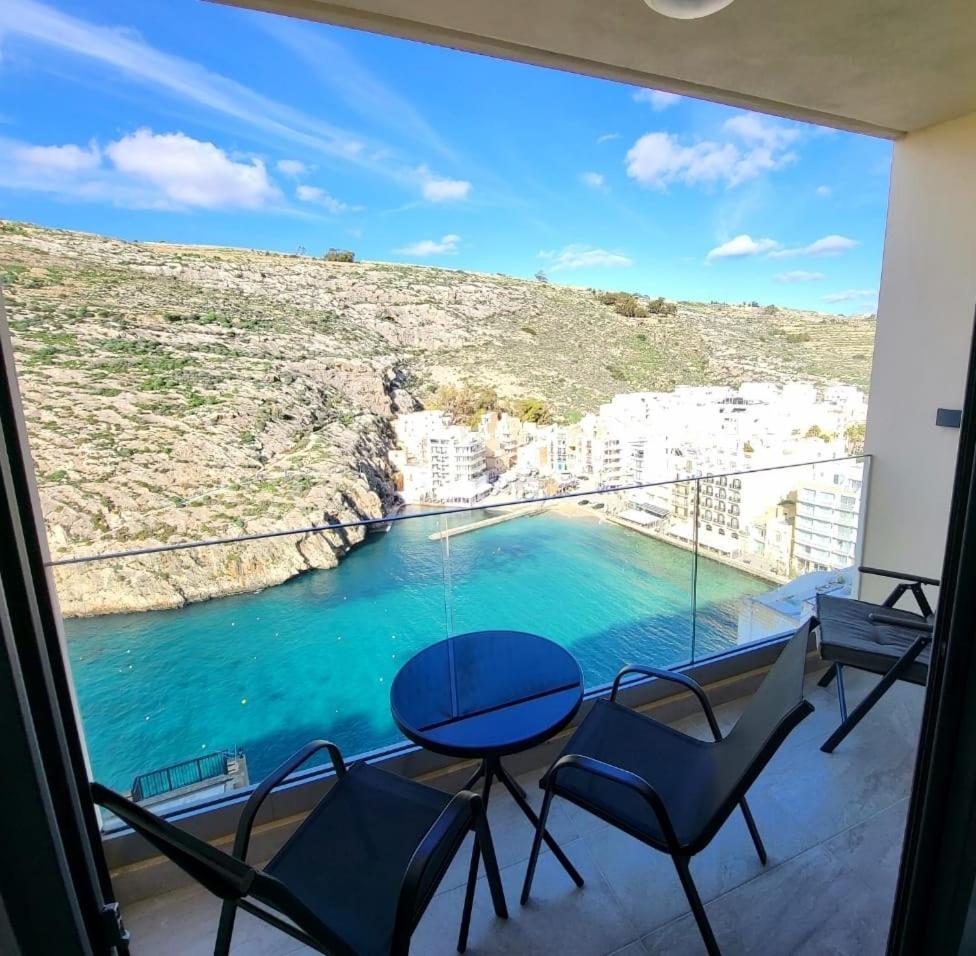 Gozo Coastal With Stunning Sea View, Free Private Parking, Ac & Wifi Appartement Xlendi